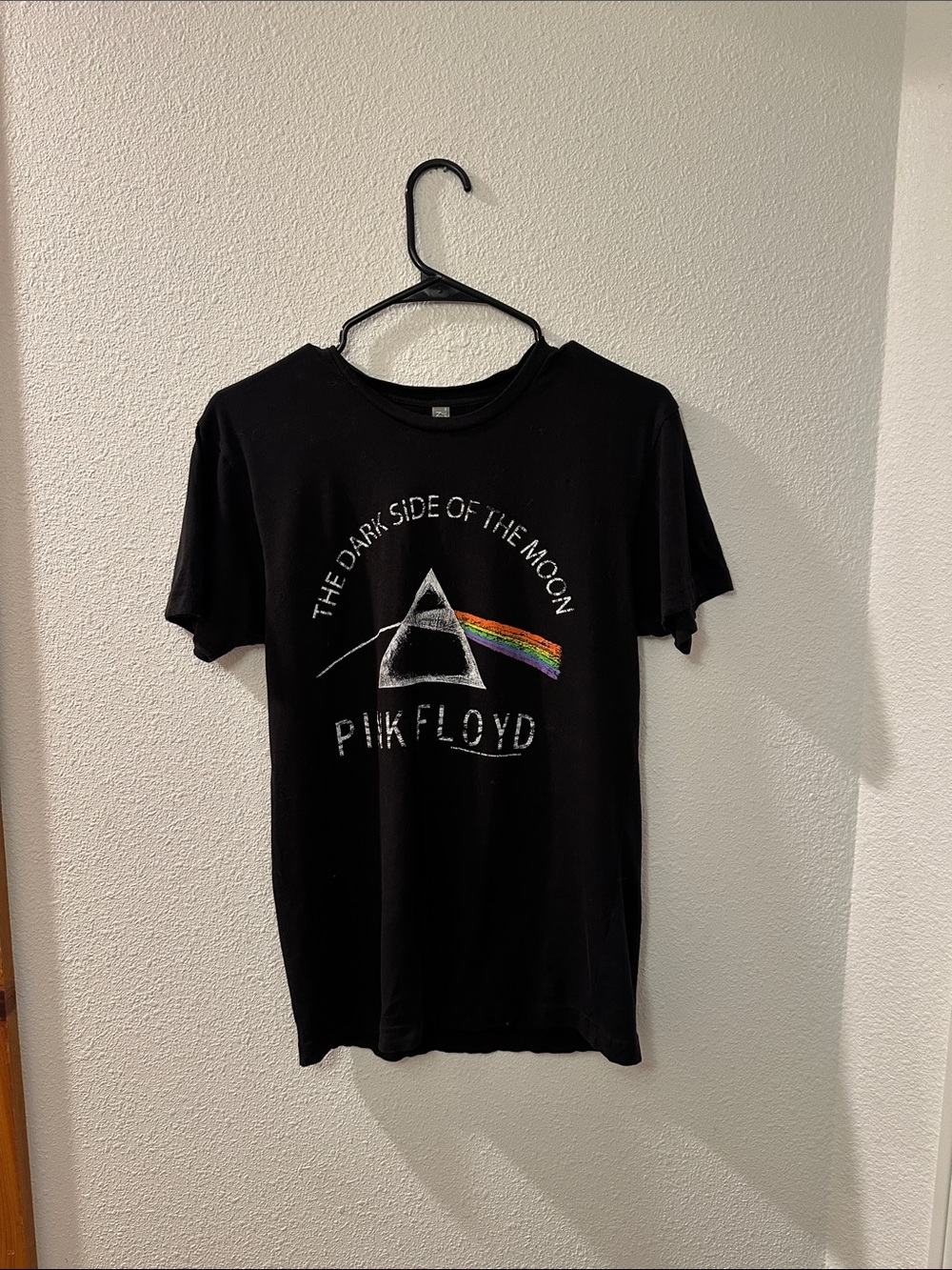 Pink Floyd Black Short Sleeve Graphic Tee - The Dark Side of the Moon